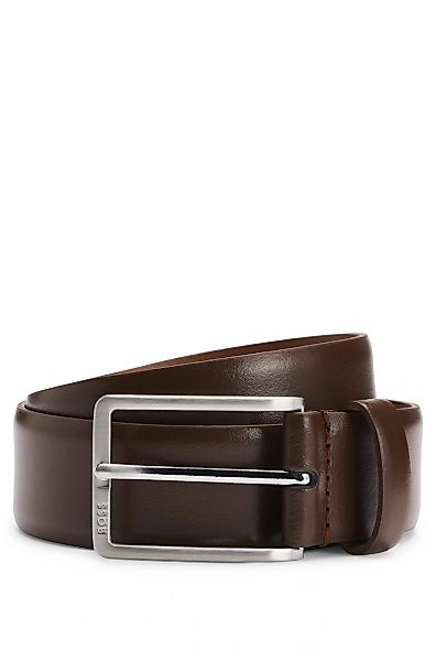 BOSS Ledergürtel Erman-L Sz35 Leather Belt aus echtem Rindsleder günstig online kaufen