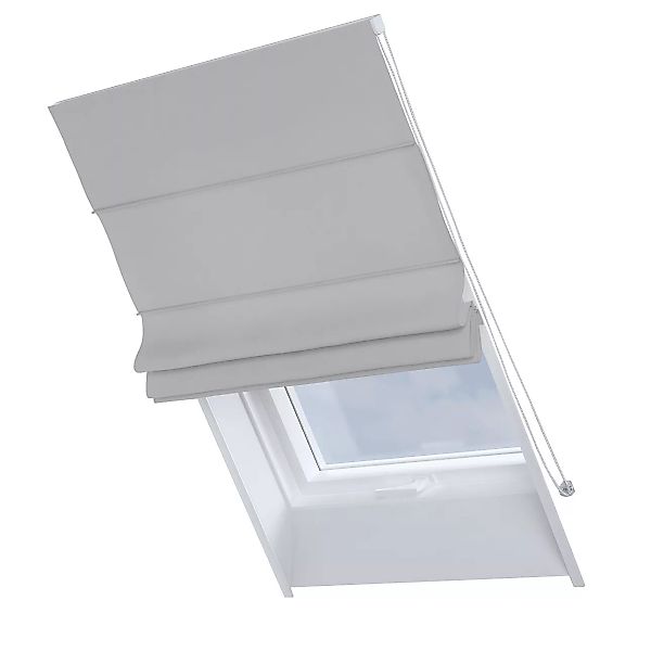 Dekoria Dachfenster-Raffrollo Rimini, sibern, 50 x 60 cm günstig online kaufen
