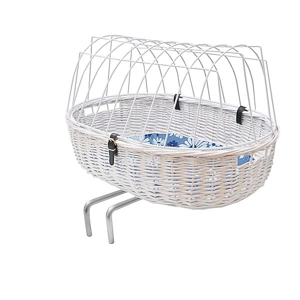 Aumüller Tierfahrradkorb Fahrrad-Tierkorb weiß, L: 68 günstig online kaufen