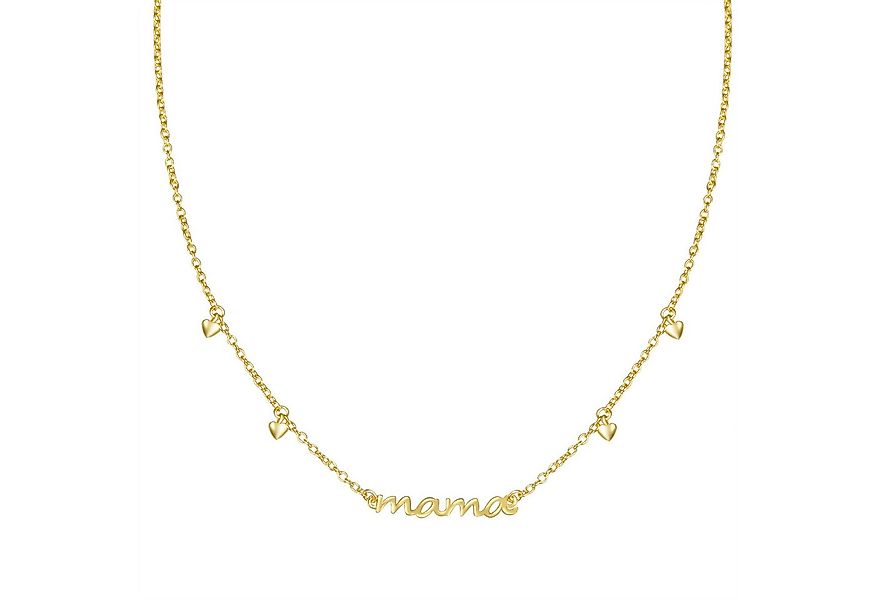 Hey Happiness Kette mit Anhänger Mama & Herzen, Muttertag Halskette, Damen günstig online kaufen