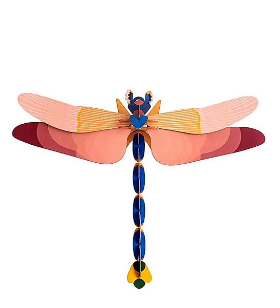studio ROOF Wanddekoobjekt 3D Pink Dragonfly Wanddeko (1 St), Zum Zusammens günstig online kaufen