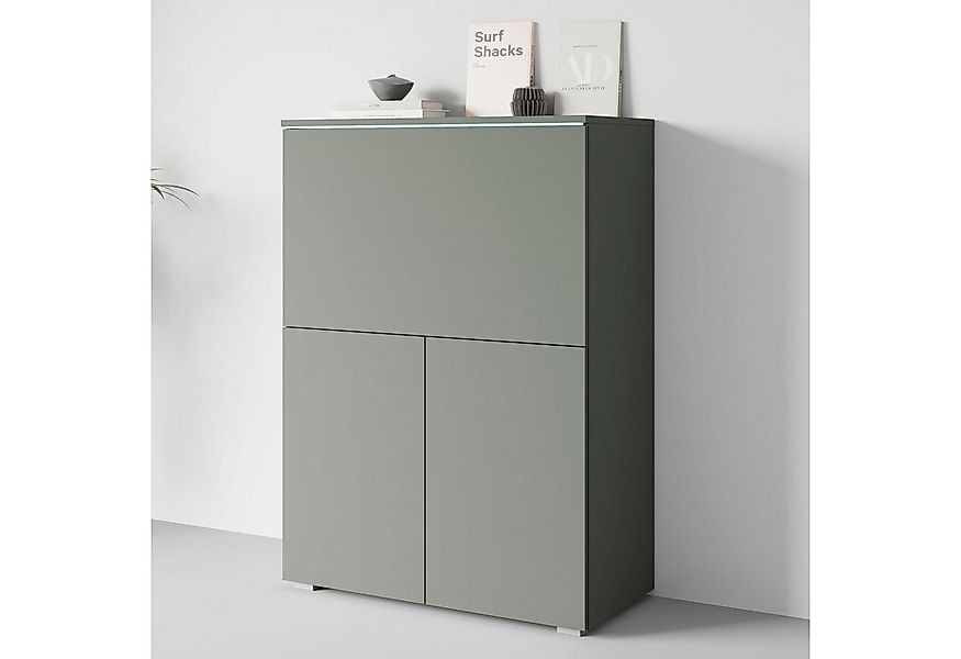 INOSIGN PC-Schrank Vera, Sekretär, Home-Office-Schreibtisch mit LED-Beleuch günstig online kaufen