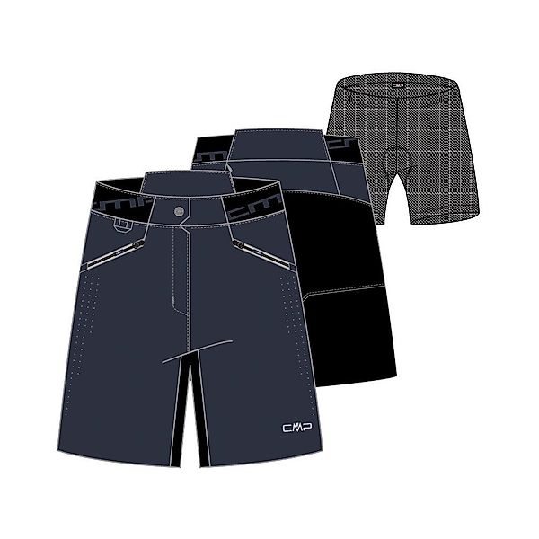 CMP Fahrradhose CMP Damen Short Free günstig online kaufen