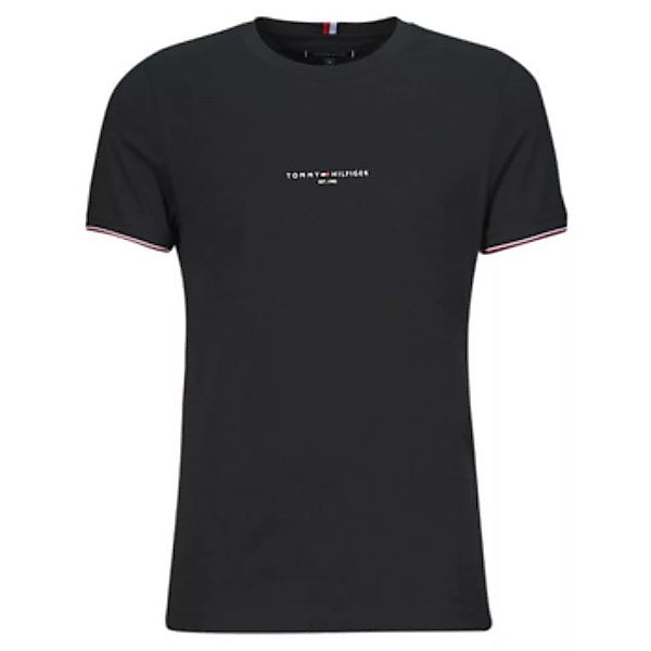 Tommy Hilfiger  T-Shirt TOMMY LOGO TIPPED TEE günstig online kaufen