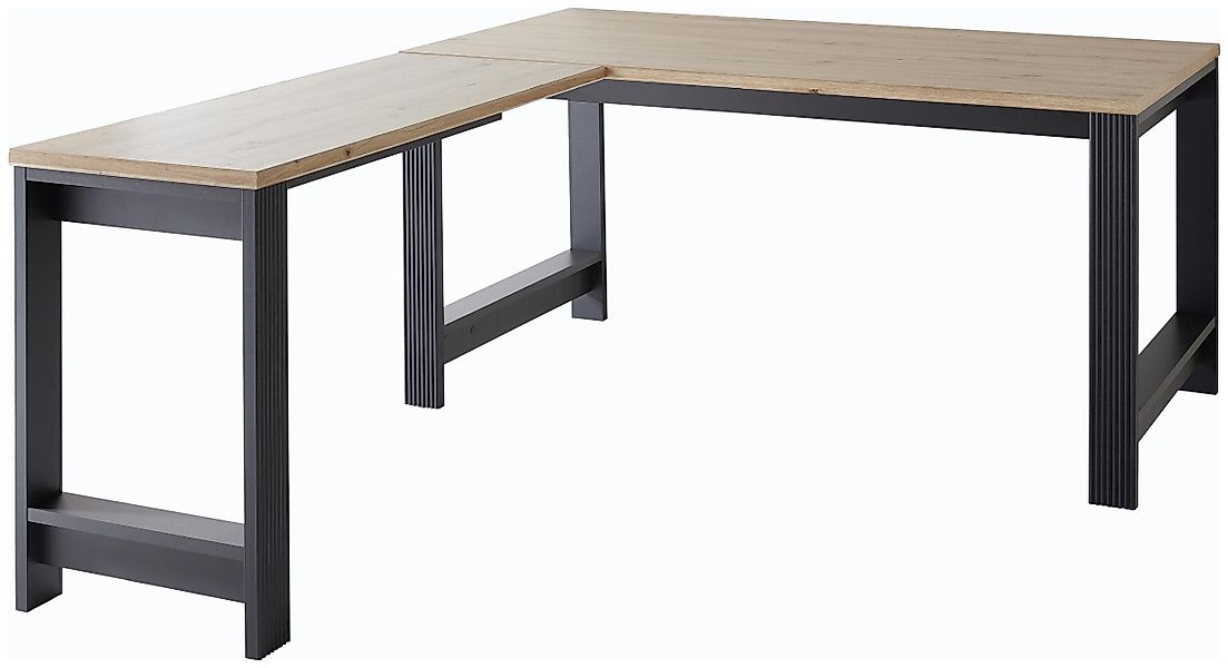 Bega Consult Schreibtisch Eckschreibtisch JASMIN Graphit günstig online kaufen