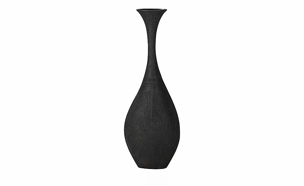 HOME STORY Deko Vase ¦ schwarz ¦ Polyresin (Kunstharz) ¦ Maße (cm): B: 36 H günstig online kaufen