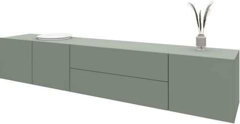 borchardt Möbel Lowboard "Sophia" Breite 190 cm, stehend und hängend montie günstig online kaufen