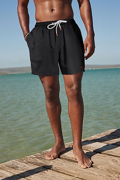 Next Badeshorts Schlichte Badeshorts mit Palmen-Logo günstig online kaufen