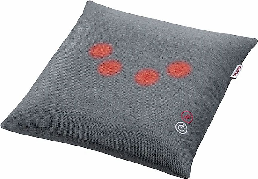 BEURER Massagekissen »MG 135 Shiatsu-Massagegerät mit zuschaltbarer Wärmefu günstig online kaufen