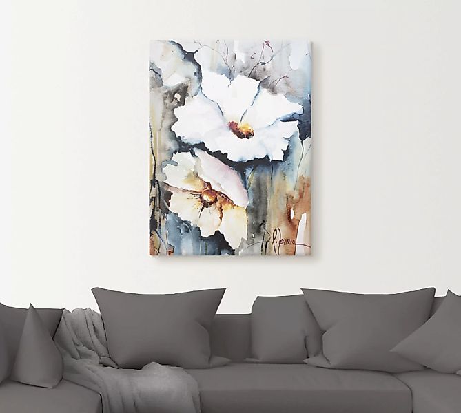 Artland Wandbild "Aquasblüten II", Blumen, (1 St.), als Alubild, Outdoorbil günstig online kaufen