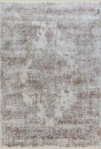 Carpetilla Designer Wohnzimmer Teppich Abstrakte Musterung Modern  Rose-Gra günstig online kaufen