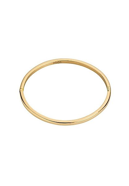 M&M Armreif Armreif Damen gold schlicht, Breite 4mm Fine Line (1-tlg), Edel günstig online kaufen