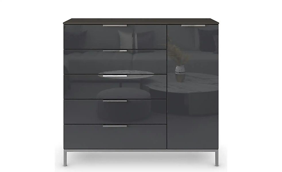 Sideboard  Frome ¦ schwarz ¦ Maße (cm): B: 120 H: 111 Kommoden & Sideboards günstig online kaufen