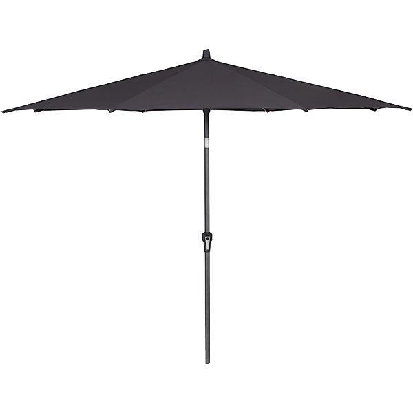 Siena Garden Marktschirm Ø 250 cm Anthrazit mit Knickfunktion günstig online kaufen