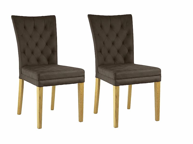 Home affaire 4-Fußstuhl "Colorado" (Set) 2 Stk.bequeme Polsterung, Gestell günstig online kaufen