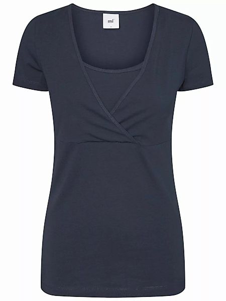 Mamalicious Lea Mix 2 Pack Kurzarm-t-shirt Umstandsmode XL Navy Blazer / Pa günstig online kaufen