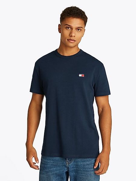 Tommy Jeans T-Shirt TJM REG BADGE TEE EXT mit Logostickerei günstig online kaufen