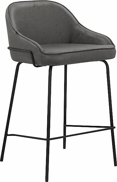 Leonique 4-Fußstuhl "Puant" () 2 Stk. Luxus-Microfaser mit Stoff aus Polyes günstig online kaufen