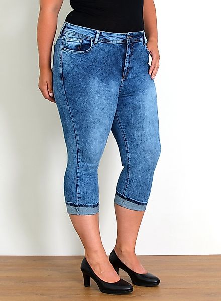 ESRA Caprijeans Capri Jeans Damen High günstig online kaufen