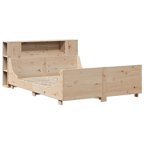 vidaXL Massivholzbett ohne Matratze 140x190 cm Kiefernholz 3323773 günstig online kaufen