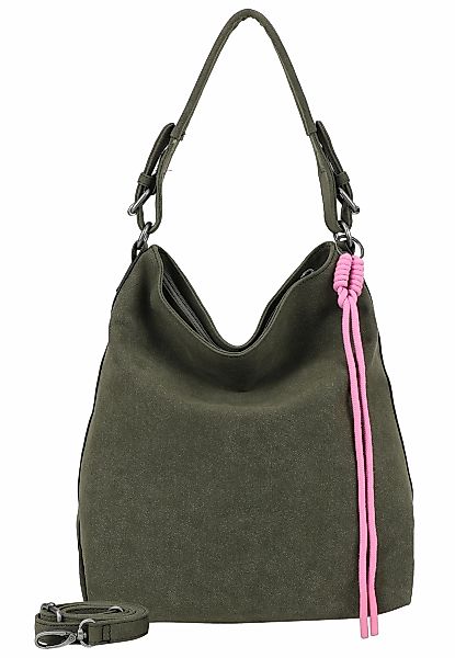 Fritzi aus Preußen Schultertasche "Jacky Black" mit Reißverschluss günstig online kaufen