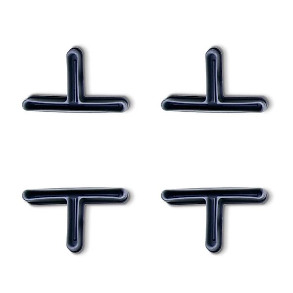 Ar Shelving 4 Plastikfüsse für Steckregal mit T-Profil günstig online kaufen