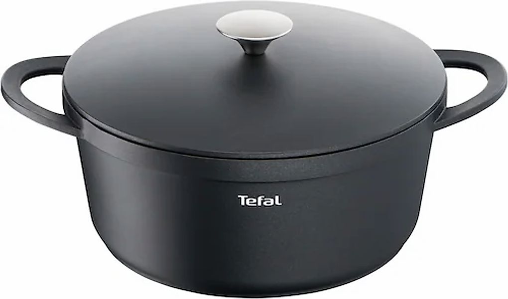 Tefal Schmortopf »Trattoria Bräter mit Deckel« 1 Stk. tlg. Aluminiumguss günstig online kaufen