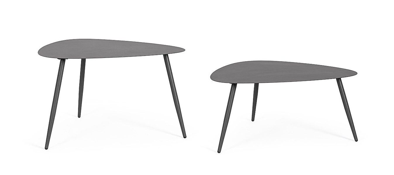 Bizzotto Couchtisch Set Yvonne aus Metall, günstig online kaufen