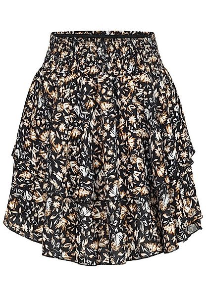CLOUD 5IVE Sommerrock CLOUD 5IVE Tiered Mini Skirt wit ditsy aop (1-tlg) günstig online kaufen