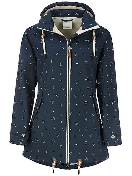 Dry Fashion Softshellmantel Plön Damen Softshelljacke Plön Allover-Print An günstig online kaufen