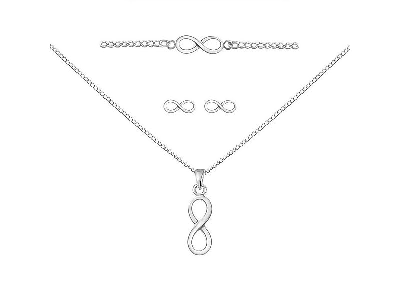 ALEXANDER YORK Schmuckset INFINITY, 5-tlg., 925 Sterling Silber günstig online kaufen