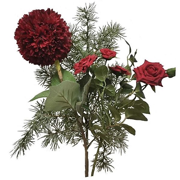 Kunstblume *Gemischter Blumenstrauss RED WINTER DREAM günstig online kaufen