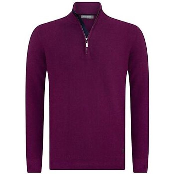 Jacey Quinn  Sweatshirt Arm Patched Half Zip Pullover günstig online kaufen