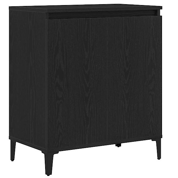 vidaXL Sideboard Schwarz 60 x 35 x 70 cm Holzwerkstoff 862594 günstig online kaufen