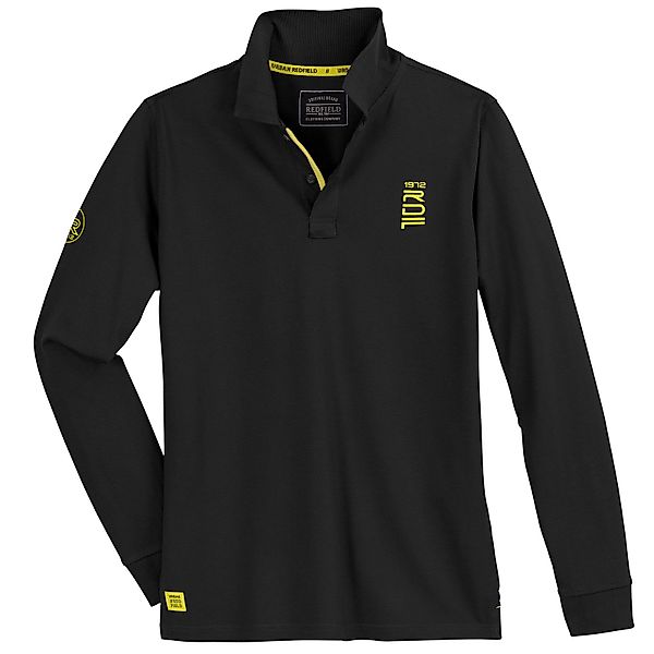 redfield Langarm-Poloshirt Große Größen Langarm-Poloshirt Herren günstig online kaufen