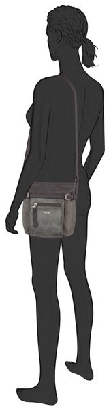 TOM TAILOR Umhängetasche "JUNA" mit Details in Metallic Optik günstig online kaufen