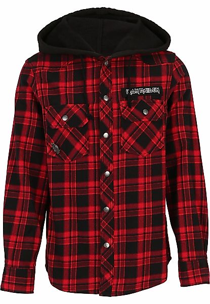 Brandit Allwetterjacke "Brandit Iron Maiden Checkshirt Sweathood Eddy" 1 St günstig online kaufen