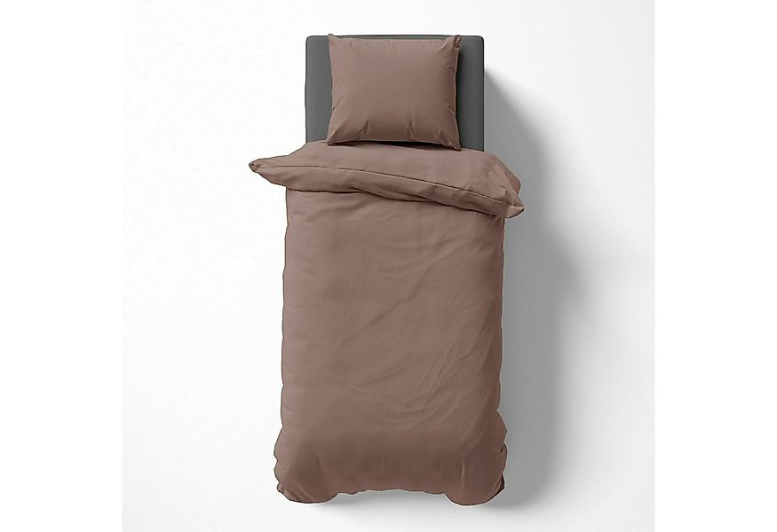 Visaggio Bettwäsche Mikrofaser Uni 135x200 155x220 200x200 Einfarbig Allerg günstig online kaufen