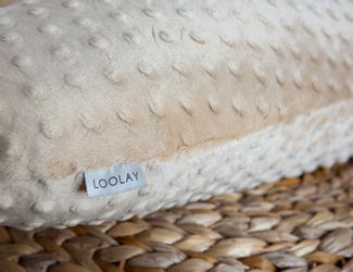 Loolay Stillkissen 100% MINKY Schwangerschaftskissen Seitenschläferkissen günstig online kaufen
