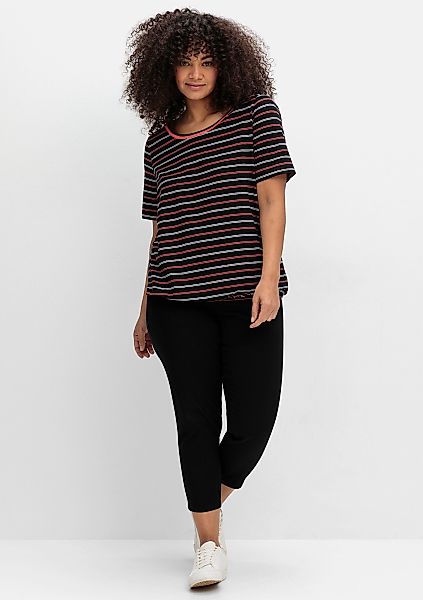 Sheego T-Shirt Rundhalsshirt günstig online kaufen