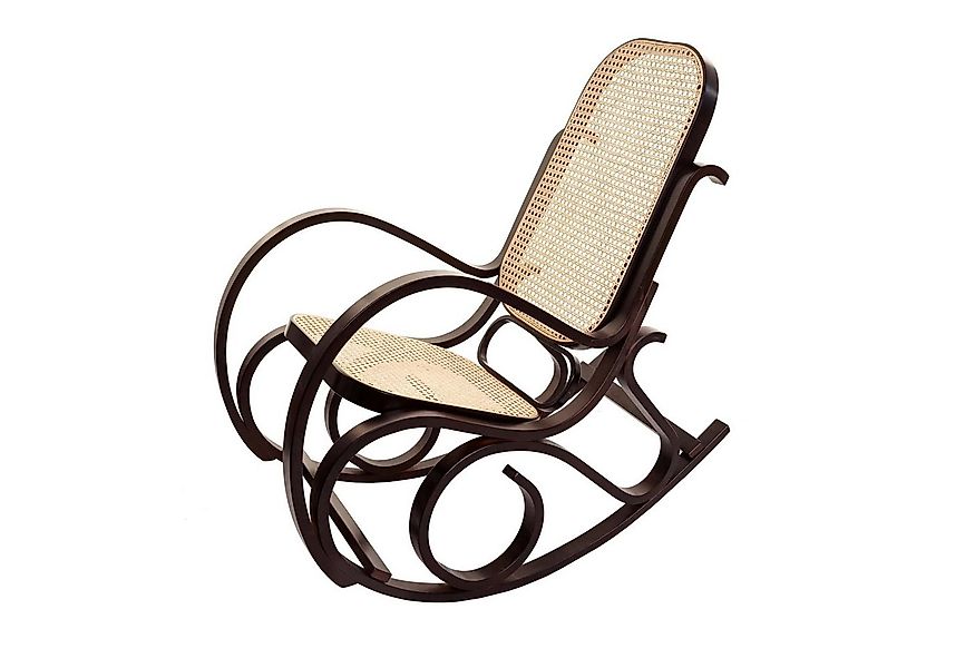 MCW Schaukelstuhl Gallarate-R, Mit Armlehnen, Schaukelfunktion, Retro-Desig günstig online kaufen