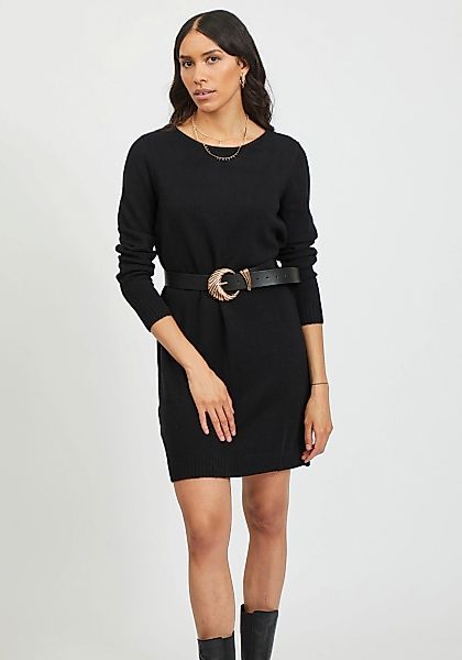 Vila Strickkleid "VIRIL KNIT DRESS" trageangenehme Viskosemischung günstig online kaufen