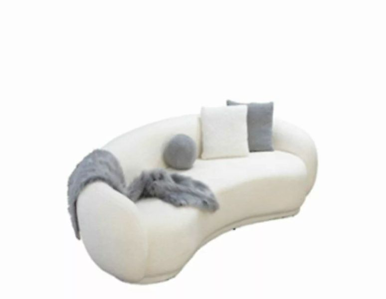 JVmoebel Sofa Dreisitzer Glory Sofa in Weiß: Eleganz und Komfort EX-Brez, 1 günstig online kaufen