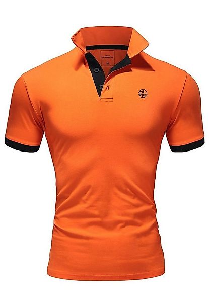 SOULSTAR Poloshirt MPROUND Herren Kurzarm T-Shirt Polo Hemd günstig online kaufen