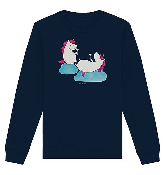 Mr. & Mrs. Panda Longpullover Größe M Einhorn Sekt - French Navy - Geschenk günstig online kaufen