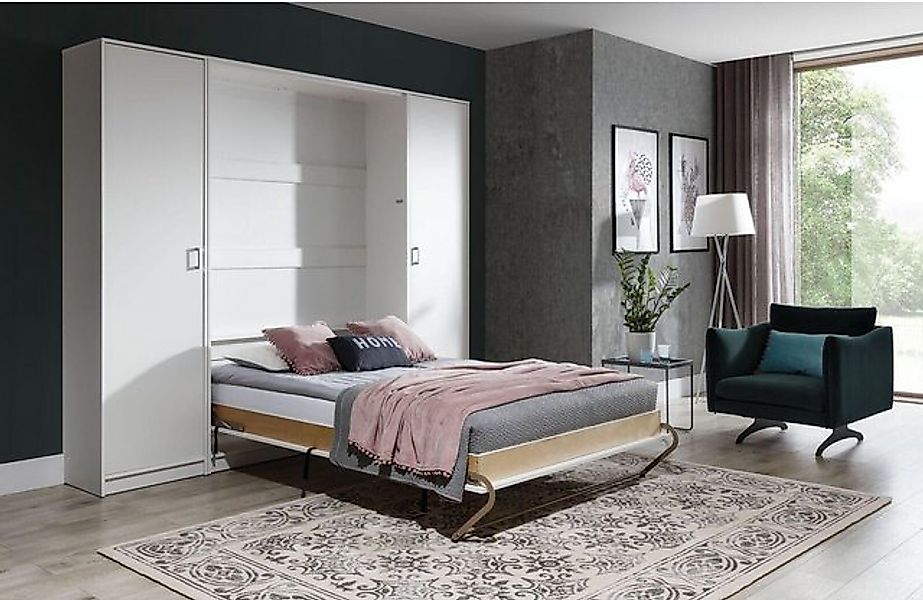 JVmoebel Schrankbett XXL Kleiderschrank Bett Schrank Wandschrank Betten 90/ günstig online kaufen
