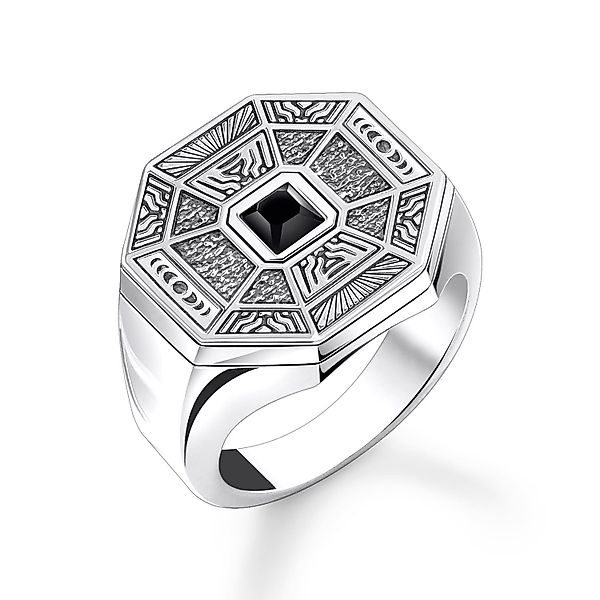 THOMAS SABO Solitärring Talisman mit Onyx günstig online kaufen