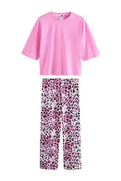 Next Pyjama Kurzärmeliger Baumwoll-Pyjama (2 tlg) günstig online kaufen