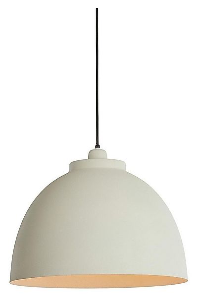 Light & Living Pendelleuchte KYLIE, 1-flammig, Creme, Metall, Ø 45 x H 32 c günstig online kaufen