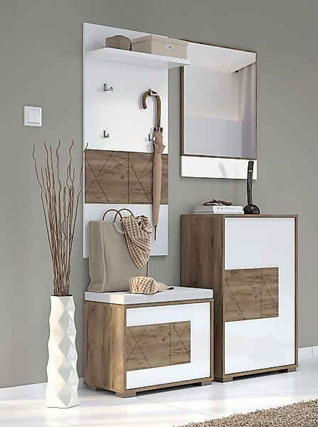 Places of Style Schuhschrank "Stela", (H/B/T): 94,1/62,4/35,7cm), mit Push- günstig online kaufen